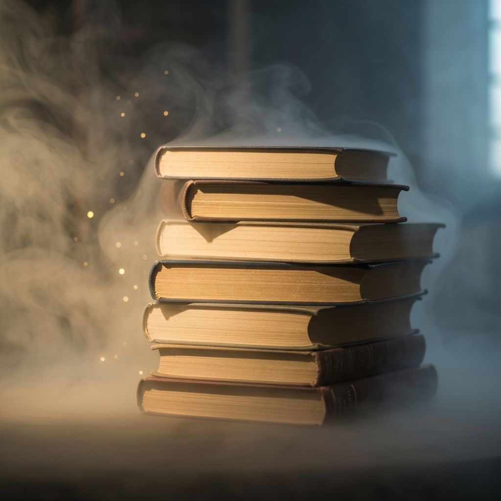 Representação visual de livros e conhecimento